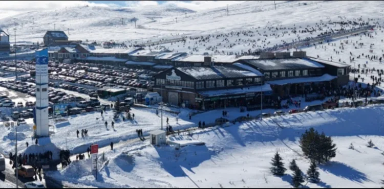Erciyes’te hafta sonu yoğunluğu