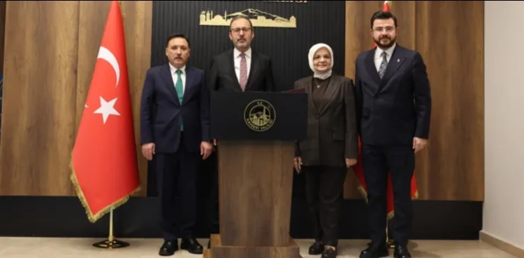 TBMM Engelli Bireylerin Sorunlarını Araştırma Komisyonu’ndan Vali Çiçek’e ziyaret