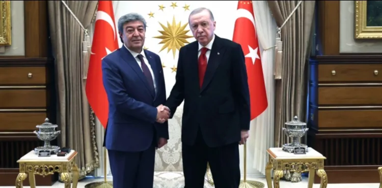 Dursun Ataş'tan Cumhurbaşkanı Erdoğan'a ziyaret