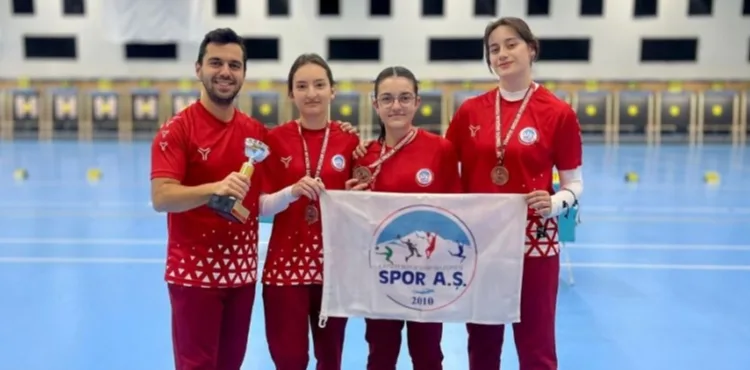 Spor A.Ş. sporcularından Türkiye derecesi
