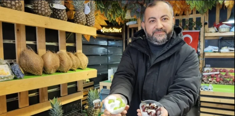 Kayseri’de 4 adet erik 400, 6 adet kiraz 500 TL