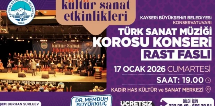 BÜYÜKŞEHİR’DEN SANATSEVERLERE RAST FASLI ZİYAFETİ