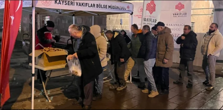 Vakıflar Genel Müdürlüğü’nden 81 İlde Miraç Kandili İkramı