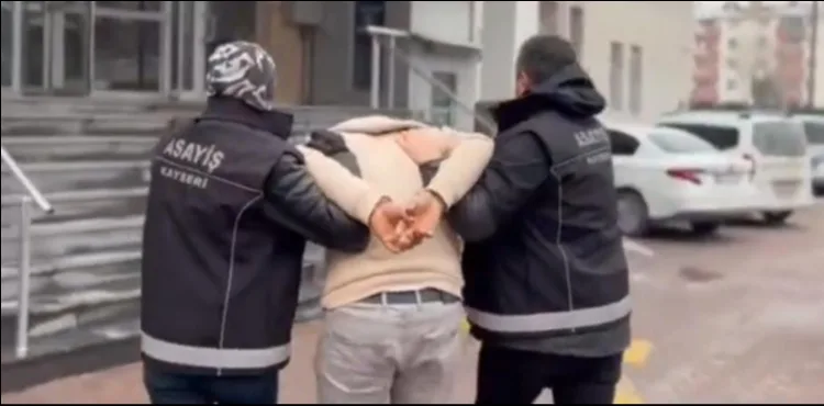 Kayseri'de 10 yıl 7 ay hapisle aranan hükümlü yakalandı