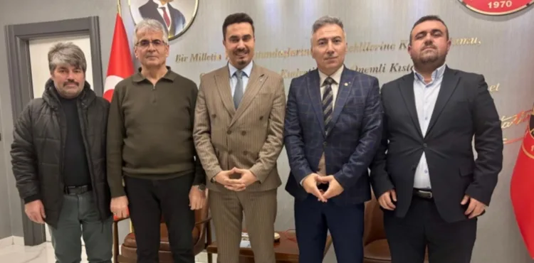 DEVA Partisi Kayseri İl Başkanlığı Türkiye Emekliler Derneği Kayseri Şubesi’ni Ziyaret Etti