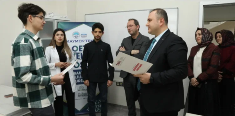 KAYMEK’TEN ULUSLARARASI DİL BAŞARISI: ALMANCA YETERLİLİK BELGELERİ SAHİPLERİNİ BULDU