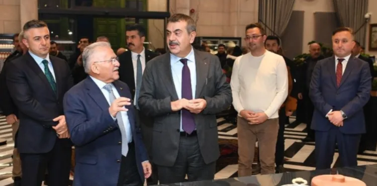 Milli Eğitim Bakanı Yusuf Tekin Kayseri'de