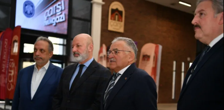 BAŞKAN BÜYÜKKILIÇ, MELİKGAZİ BELEDİYESİ’NİN ÇARŞI MELİKGAZİ PROJESİNİ İNCELEDİ