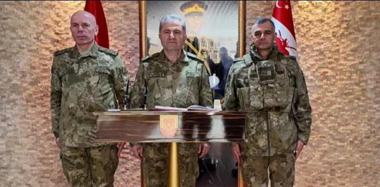 Kara Kuvvetleri Komutanı Tokel’den Kayseri'deki 1'inci Komando Tugay Komutanlığı'nda inceleme