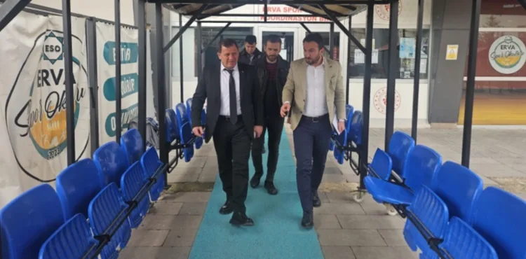 İl Müdürü Kabakcı’dan spor tesislerinde inceleme