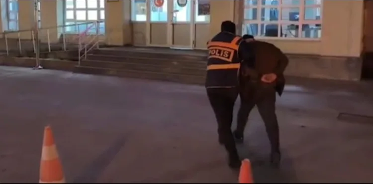 Araç lastiği kesen şüpheli yakalandı