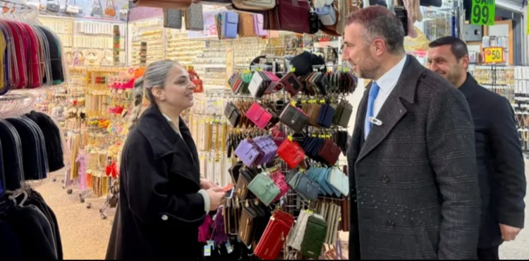 SP’den çarşı esnafına ziyaret