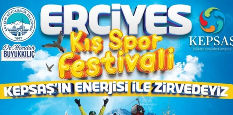BÜYÜKŞEHİR İLE ERCİYES KAYAK MERKEZİ’NDE KIŞ SPOR FESTİVALİ ZAMANI