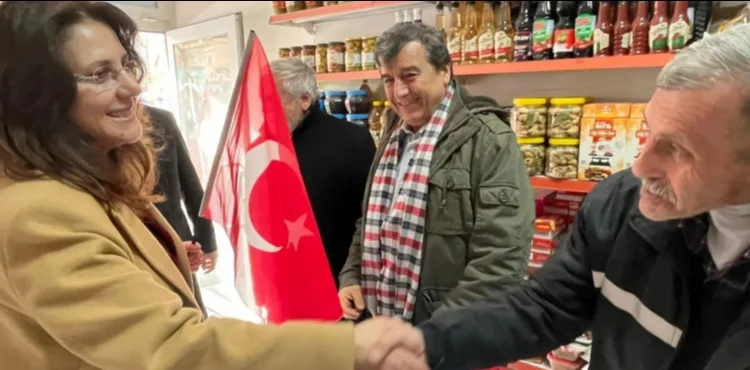 CHP İl Başkanı Özer’den Yahyalı’da esnaf ziyareti