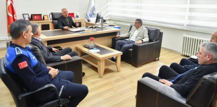 BÜYÜKŞEHİR VE İLÇE BELEDİYE ZABITALARINDAN RAMAZAN AYI ÖNCESİ KOORDİNASYON TOPLANTISI