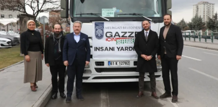 MELİKGAZİ’NİN YARDIM ELİ YİNE GAZZE’YE UZANDI