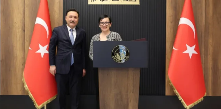 Avusturya’nın Ankara Büyükelçisi Juen’den Vali Çiçek’e ziyaret
