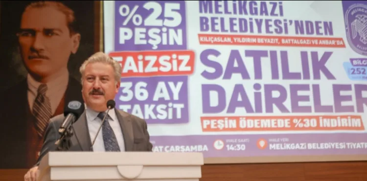 MELİKGAZİ BELEDİYESİ 23 AİLEYİ DAHA EV HAYALLERİNE KAVUŞTURDU