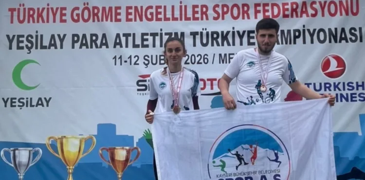 BÜYÜKŞEHİR SPOR A.Ş.’NİN LOS ANGELES PARALİMPİK OYUNLARI YOLUNDA ÇİFTE ŞAMPİYONLUK GURURU