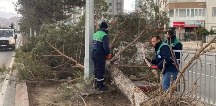 KAYSERİ BÜYÜKŞEHİR, RÜZGÂRA KARŞI TEYAKKUZDA