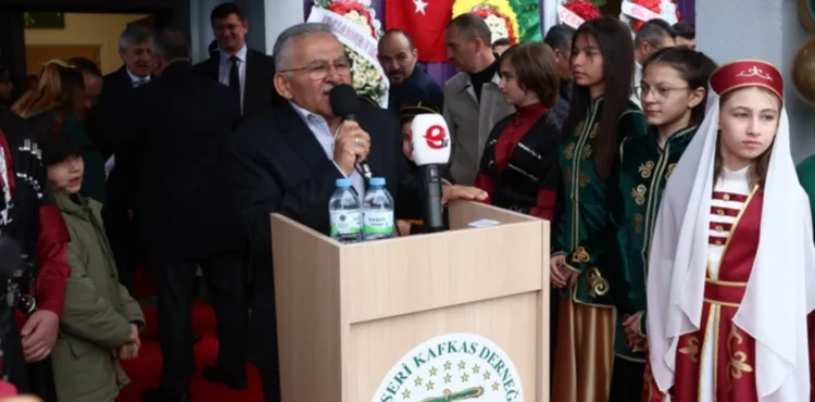 BAŞKAN BÜYÜKKILIÇ: “BİRİZ, BERABERİZ, HEP BERABER KAYSERİ’YİZ”