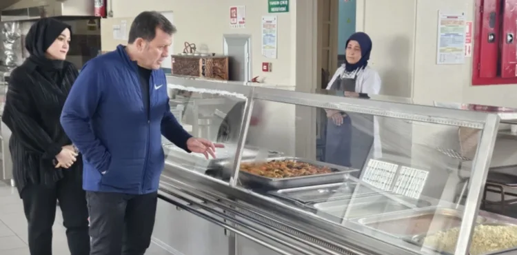 Gençlik ve Spor İl Müdürü Kabakcı'dan Ramazan öncesi yurtların yemekhanelerinde denetim