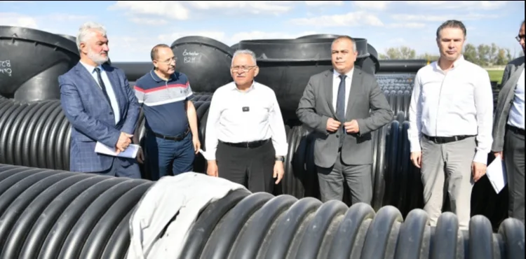 BAŞKAN BÜYÜKKILIÇ: “ATIK SU HATTI İÇİN 718 MİLYON 504 BİN 896 TL’LİK YATIRIM YAPTIK”