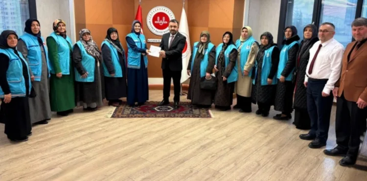 TDV Kayseri Kadın Kolları’ndan Gazze’ye mantılı destek