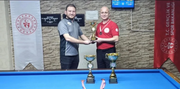 Kayseri’de 3 Bant Bilardo İl Şampiyonası tamamlandı