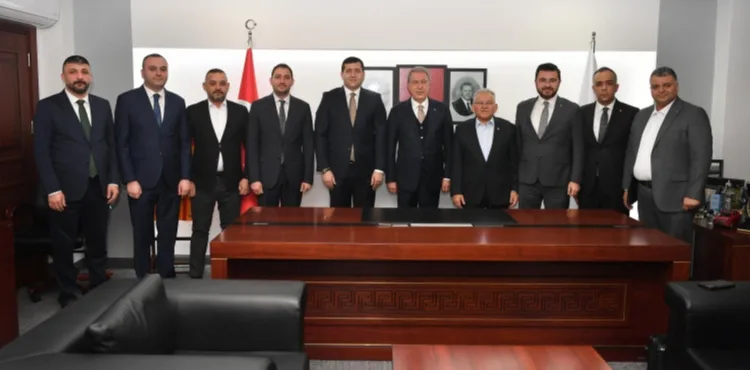 Cumhur ittifakı temsilcileri AK Parti İl Başkanlığı'nda buluştu