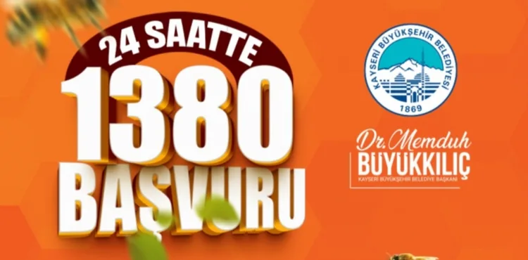 “ARILAR ÇOĞALSIN, BEREKET KATLANSIN” PROJESİ’NE YOĞUN İLGİ: 24 SAATTE 1.380 BAŞVURU