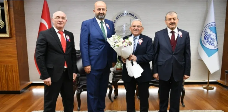 BAŞKAN BÜYÜKKILIÇ’A “37. VERGİ HAFTASI” ZİYARETİ