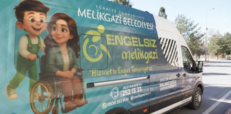 “ENGELSİZ MELİKGAZİ” ARACI RAMAZAN AYINDA DA HİZMETE DEVAM EDİYOR