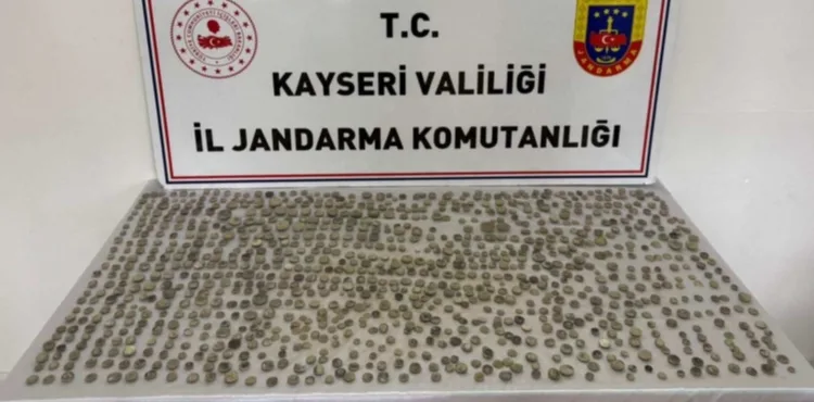 Kayseri'de tarihi eser operasyonu: 1 gözaltı
