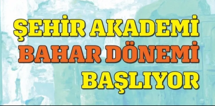 BÜSAM ŞEHİR AKADEMİ, 2026 BAHAR DÖNEMİ KAYITLARI BAŞLADI