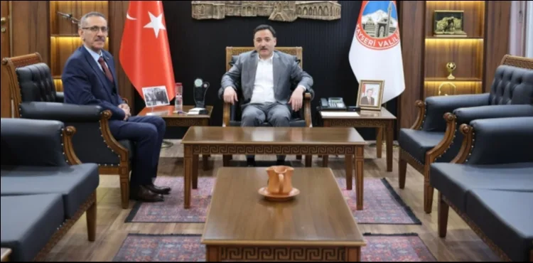 Çevre, Şehircilik ve İklim Değişikliği İl Müdürü Öztürk’ten Vali Çiçek’e ziyaret