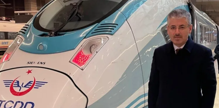AK Parti’li Çopuroğlu, hızlı tren şantiyesinde incelemelerde bulundu