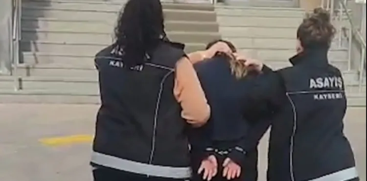 Kayseri’de 30 yıl 9 ay hapisle aranan kadın hükümlü yakalandı