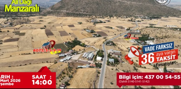 TALAS’IN GÖZDE LOKASYONLARINDA VİLLA PARSELİ FIRSATI