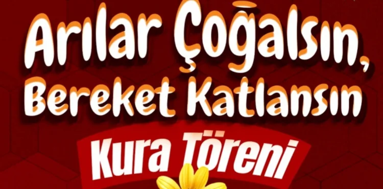 BÜYÜKŞEHİR’İN “ARILAR ÇOĞALSIN, BEREKET KATLANSIN” PROJESİ’NDE KURA HEYECANI