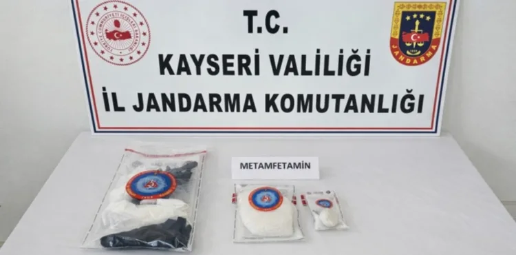 Kayseri’de uyuşturucu operasyonu: 1 gözaltı