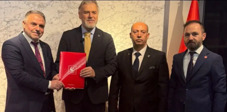 Yeniden Refah Partisi Yahyalı İlçe Başkanlığı’nda Devir Teslim