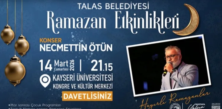 TALAS'IN RAMAZAN ETKİNLİKLERİNDE SON HAFTA HEYECANI