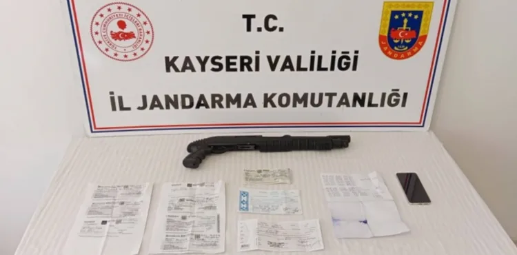 Yeşilhisar’da tefecilik yapan 1 kişiye gözaltı