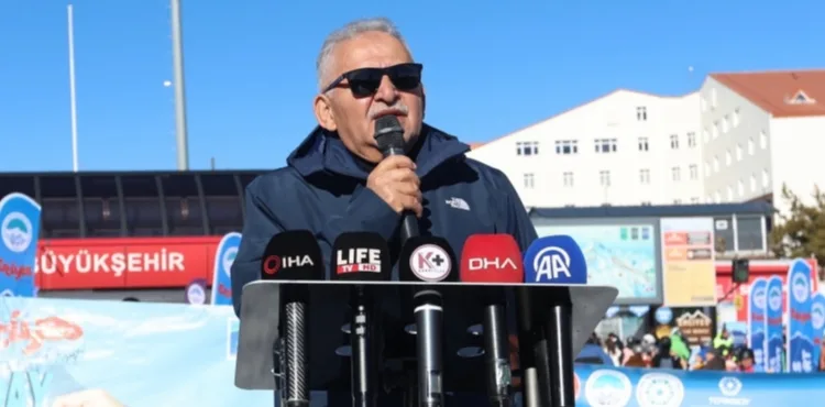 Erciyes’te 2 bin 500 araçlık yeni otopark projesi için çalışmalar başladı