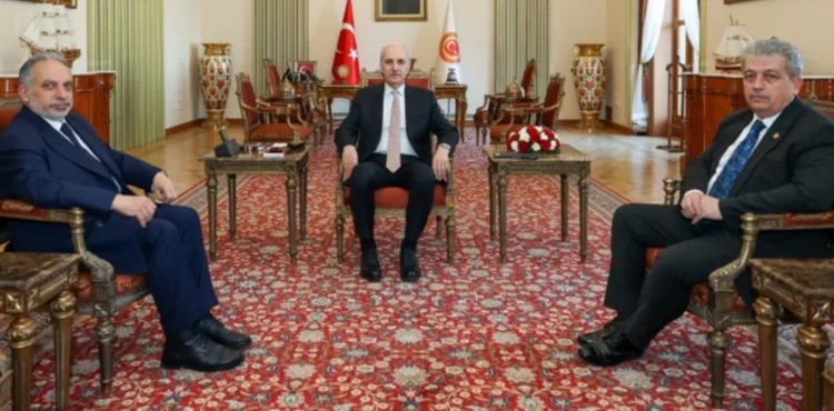Başkan Yalçın’dan Meclis Başkanı Kurtulmuş’a Anlamlı Ziyaret