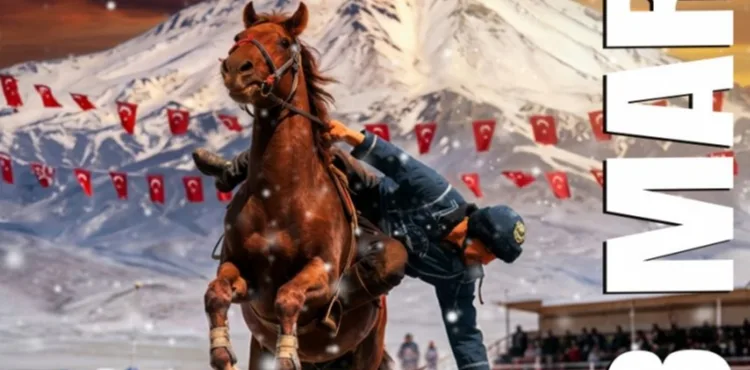 BÜYÜKŞEHİR’DEN ERCİYES’TE “KÖKBÖRÜ OYUNLARI” İŞ BİRLİĞİ