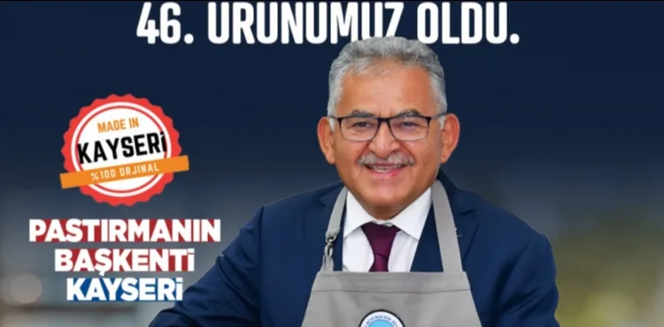 BAŞKAN BÜYÜKKILIÇ: “KAYSERİ PASTIRMASI, AVRUPA BİRLİĞİ’NDE”