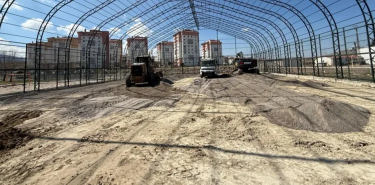 İncesu'da halı saha projesi hayata geçiyor