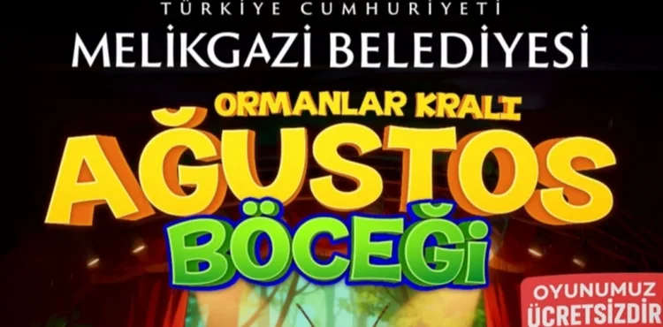 MELİKGAZİ’DE TİYATRO PERDELERİNİ MİNİK SANATSEVERLER İÇİN AÇIYOR